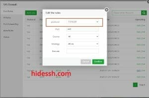 Setting Sys Firewall QUIC 